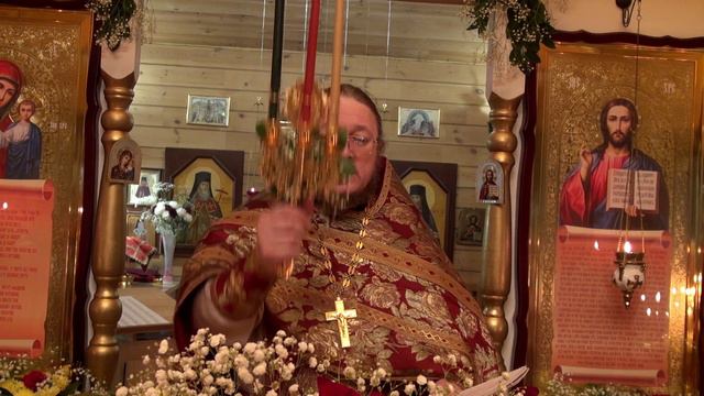 Пасхальное Богослужение в Храме Рождества Иоанна Предтечи города Иркутска