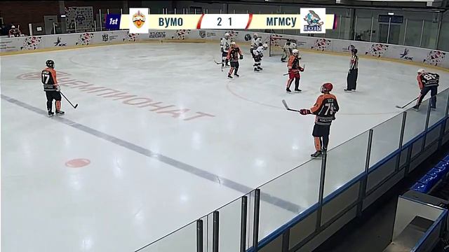 Любитель ХК ВУ МО РФ - ХК ''Зубастые Акулы'' МГМСУ