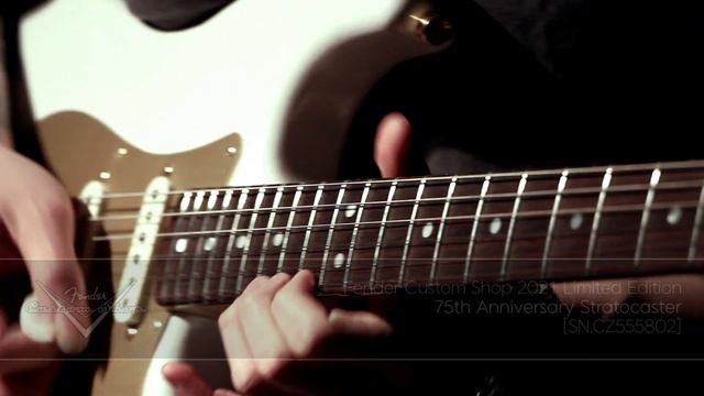 시연 펜더 Fender Custom Shop 75th Anniversary Stratocaster [SN.CZ555802]