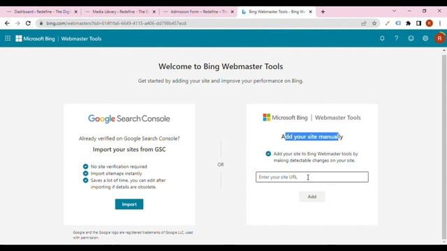 How to Verify Site in Bing Webmaster Using Google Search Console | SEO Tutorial 2022