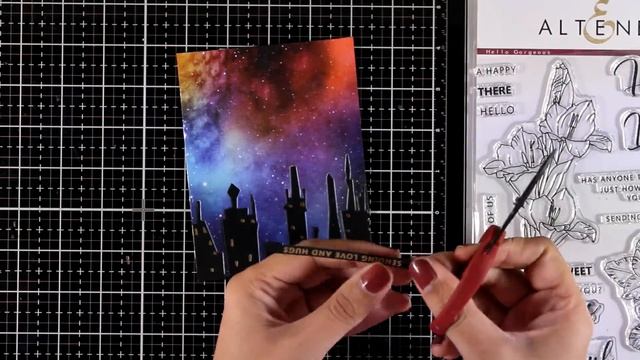 Wide washi tape cards | Altenew blog hop & giveaway