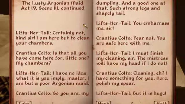 Reading the Oblivion Book of Death