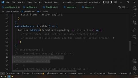 #24: ? React Pizza v2 — TypeScript + Redux Toolkit