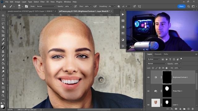 How To Face Swap in Photoshop ? ? ? Tutorial