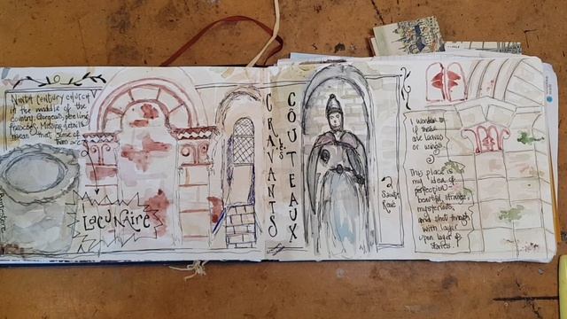 Travel Journal Flip Through: Three weeks in France
