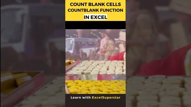 Count Blank Function in Excel | Part 1