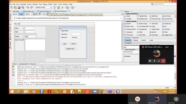 32. Java Swing | User Login
