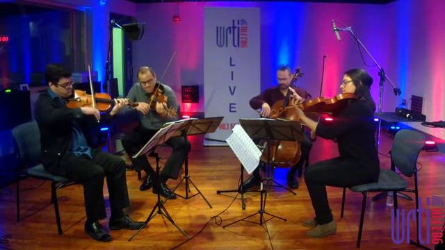 Live from the WRTI 90.1 Performance Studio: Dali Quartet plays Ginastera's Allegramente Rustico