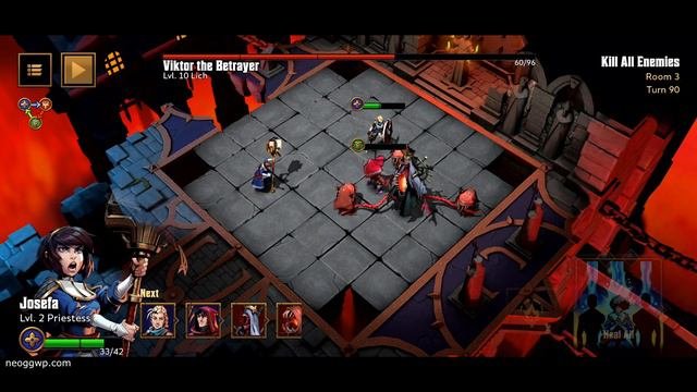 Grimguard Tactics Android - Strategy RPG Gameplay