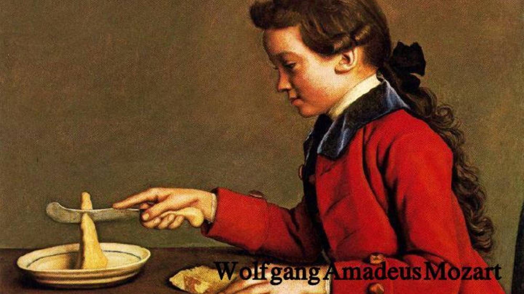 В.А.Моцарт "Бутерброд" ("Хлеб с маслом")