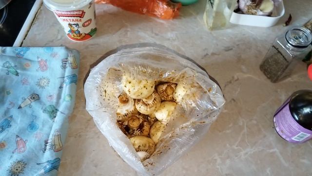 Подготовка овощей для приготовления на гриле