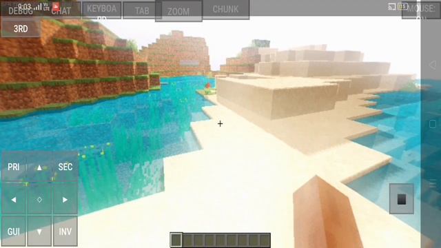 Minecraft JAVA Edition Shaders on andorid OPEN4ES V3 Shaders on Pojav Launcher