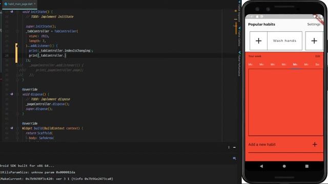 [Flutter] Flutter Live Coding EP445 (Habit app Part 3)
