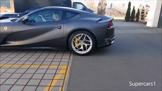 BRANDNEW Ferrari 812 Superfast Startup sound!!