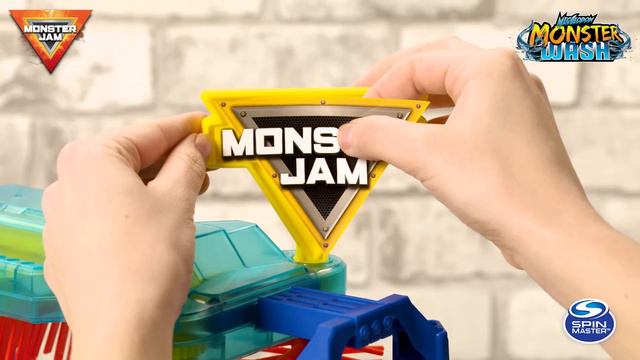 How to assemble the Monster Jam Megalodon Monster Wash Playset!