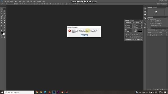 CARA MENGATASI FOTO DARI WA TIDAK BISA DIBUKA DI PHOTOSHOP WINDOWS | Could not complete your reques