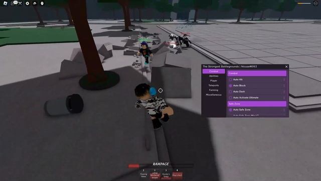 Roblox The Strongest Battlegrounds Script GodMode AutoFarm AutoAwaken NoSkillCoolDown And Mor