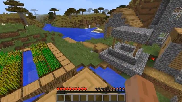 Мои похождение в minecraft # 1 Получил в борщ