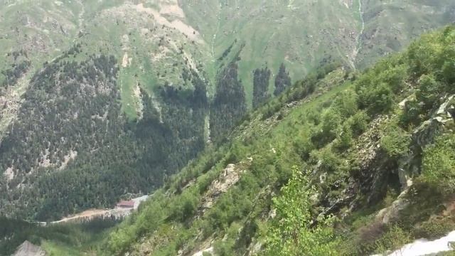 Подьем на ледник Кашкаташ.