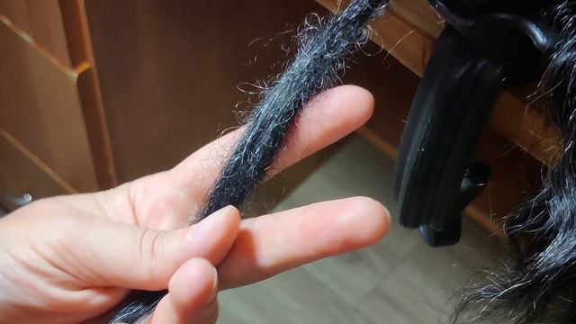 как сделать дреды из натуральных волос.mp4