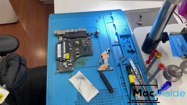 Cambio de puerto de carga de MacBook Pro modelo A1278 año 2012. Incluido mantenimiento pasó a paso.