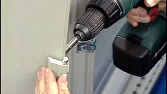 TS8 Installation Hinged Side Panel