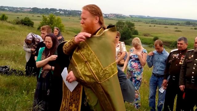 панихида по убиенным у Божедомки  г.Арзамас 17.06. 2016 г.ч.2