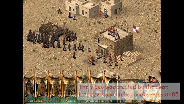Stronghold Crusader First of the 50 Missions Arrival