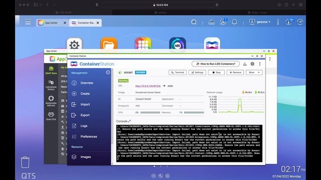 QNAP Setup for Radarr and Sonarr with Container Station