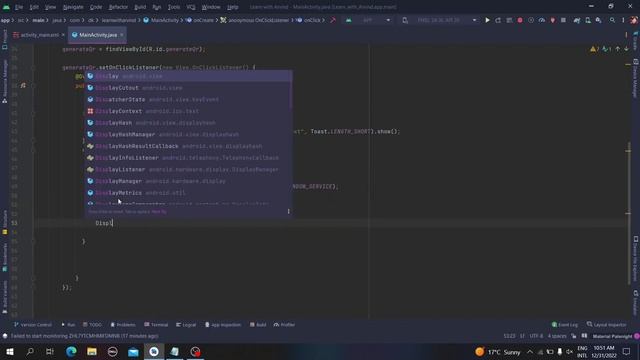 How to Generate QR Code in android studio | Generate QR Code | QrGenerator