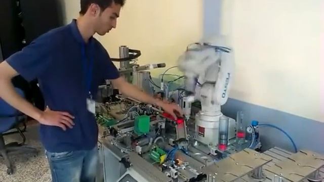 My Project With Anass -  Mitsubishi Melfa RV-2AJ robot Part 1