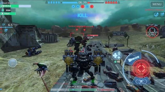 T FALCON With ABSORBER SHIELD! The Toughest Tank In The Game  War Robots MK2 Max Gameplay WR