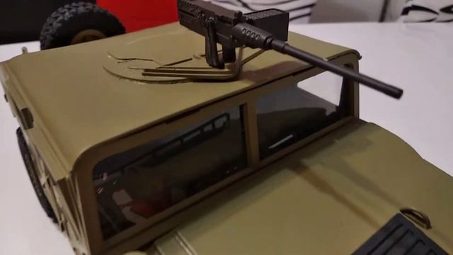 Humvee на базе WPL обзор кузова.