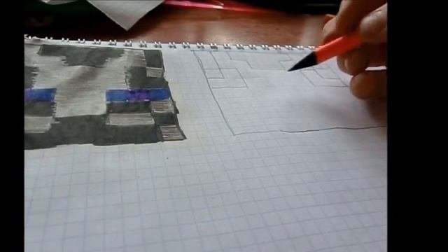Рисование мобов Майнкрафта. Drawing Minecrafts Mobs.