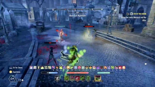 Eso Arcanist PVP Necrom Game Play
