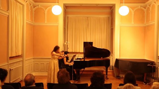 Johannes Brahms Violin Sonata 1 (2-3 parts)