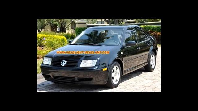 VW Volkswagen Jetta Mk4 Headlight Plastic lens Cover Lenses Haze Replacement