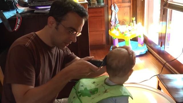 Baby's First Hair Cut!
