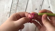 Мастер класс гиацинт крючком. Подарок к 8 марта.