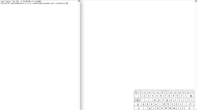 ops-class.org ASST0 Part 2: Building an OS/161 Kernel