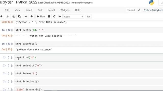 Python String Methods Part-1
