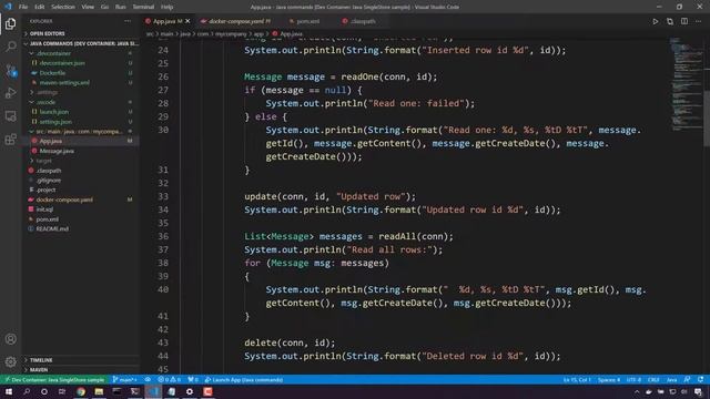 Get started with #SingleStore in #Java