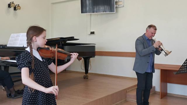 А. Пахмутова - Мелодия / Скрипка и труба