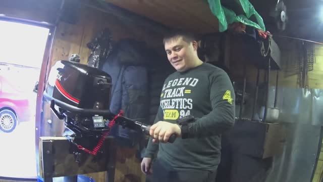 Лодочный мотор HDX 5 л.с.!