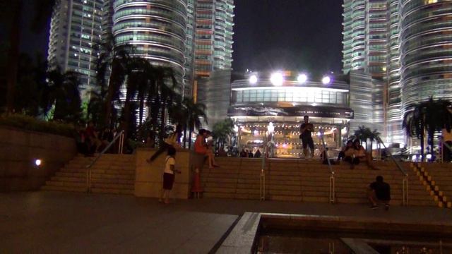 Ночной Куала-Лумпур и окрестности
