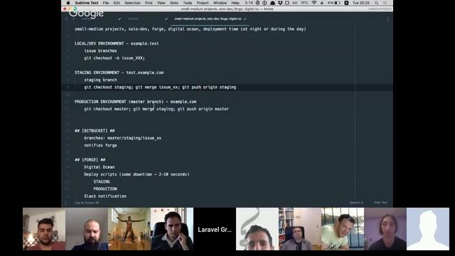 6th Hangout: Deployment