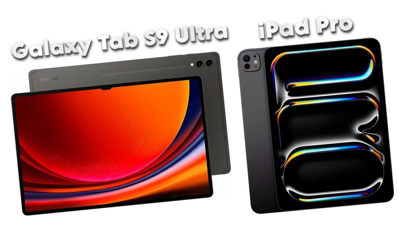 Сравнения Samsung Galaxy Tab S9 Ultra и Apple iPad Pro 2024