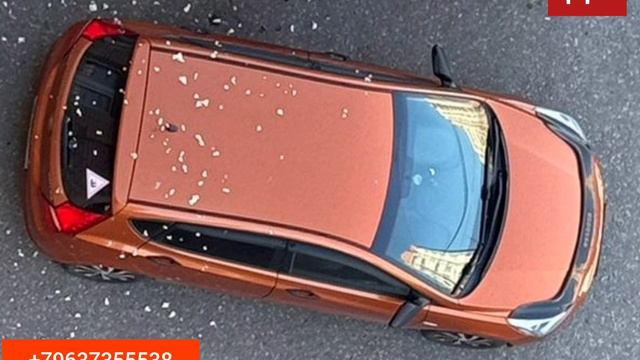 Восстановление внешнего вида кузова авто после повреждения агрессивными материалами.