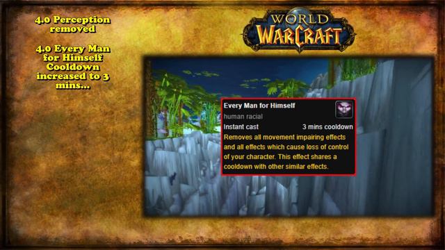 History of Human Racials in World of Warcraft