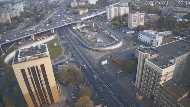 Москва - Нижегородская улица - веб камера 01.10.2020, 11:56